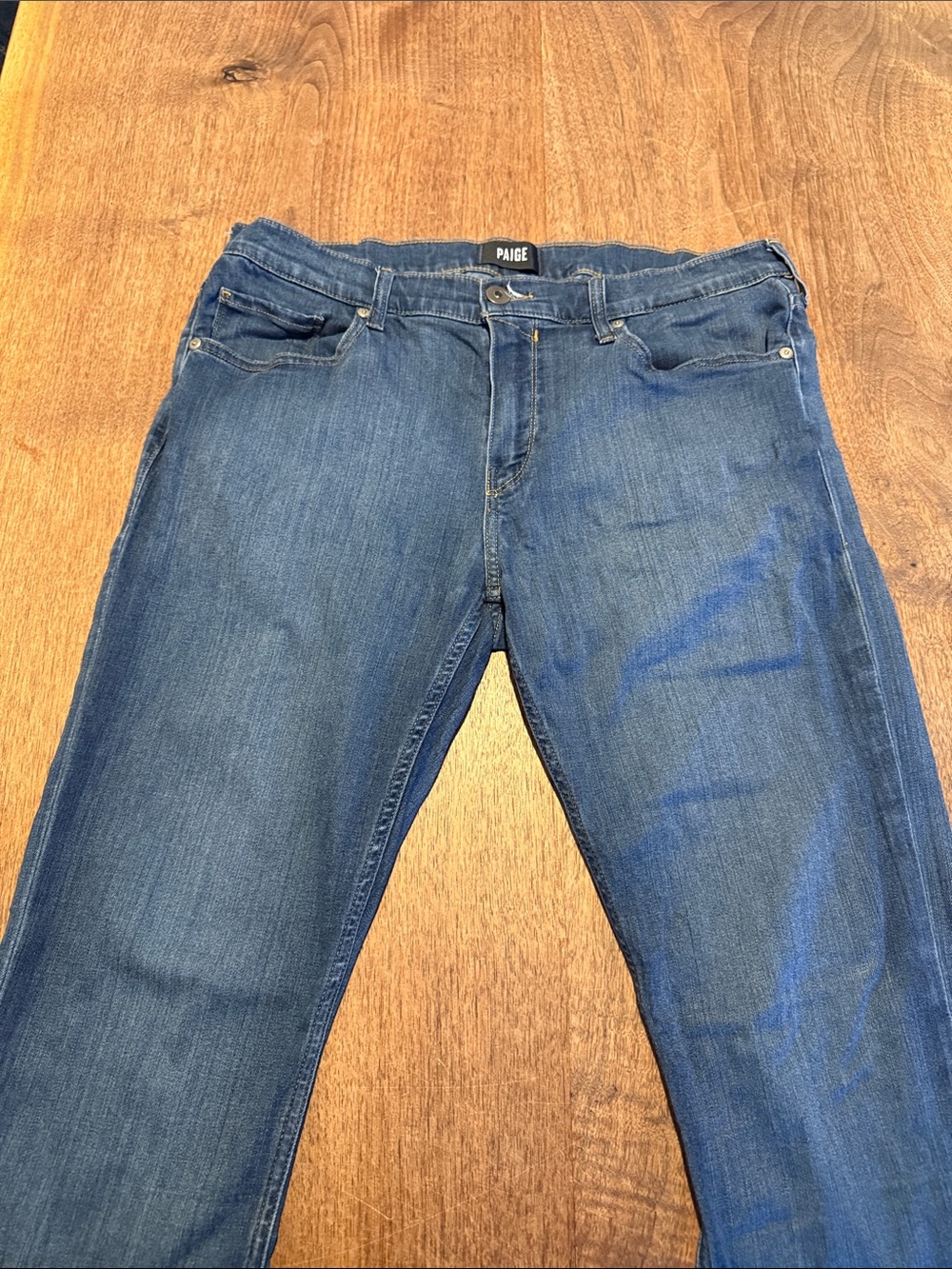 PAIGE Men's Indigo Slim Straight Jeans